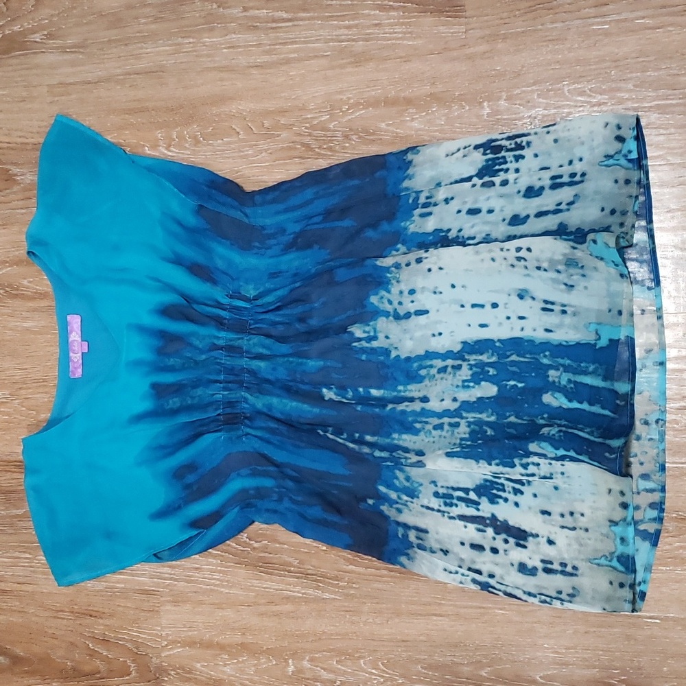 (8) Jolie Loose Fit Tunic Dress Oversized Relaxed Vacation Flattering Art Deco